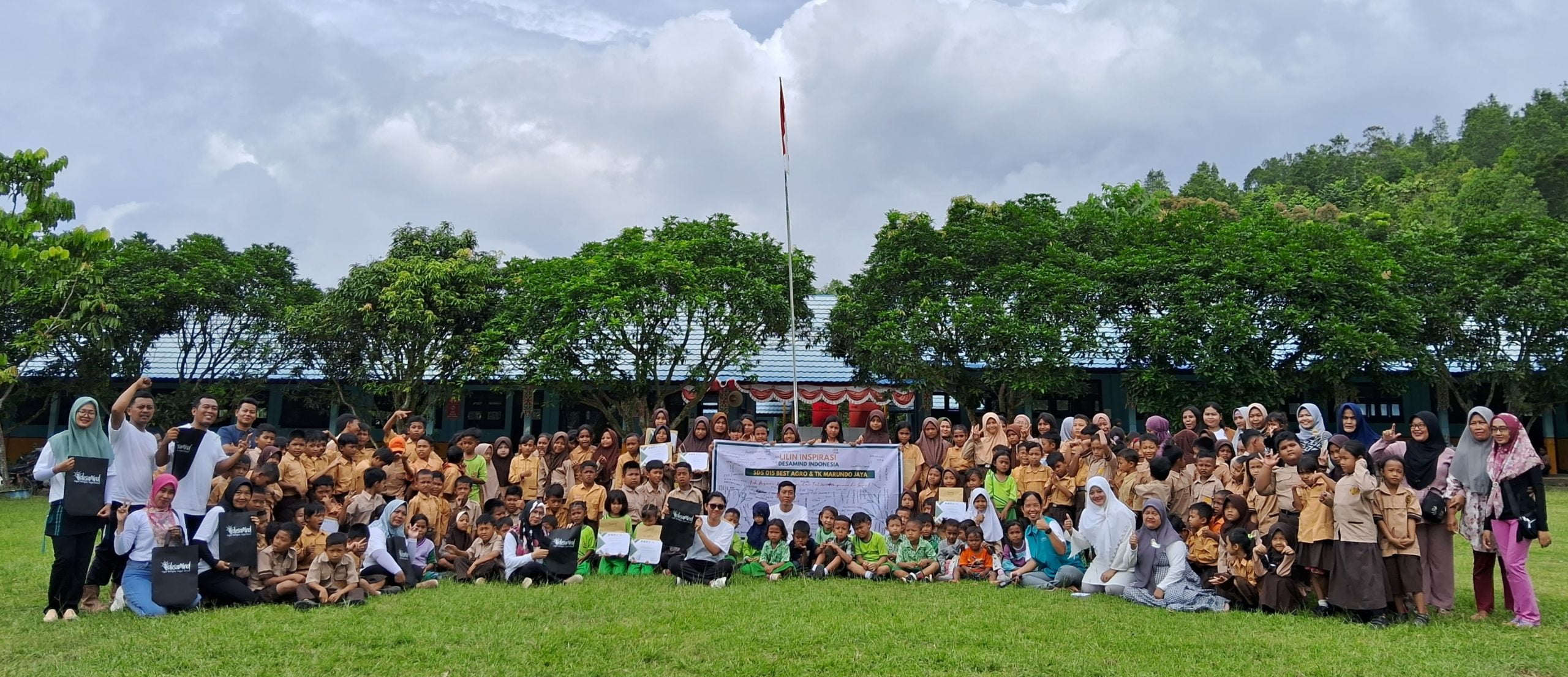 Junjung Tinggi Pendidikan Sampai ke Hilir, Lilin Inspirasi Hadir di Kalimantan Tengah