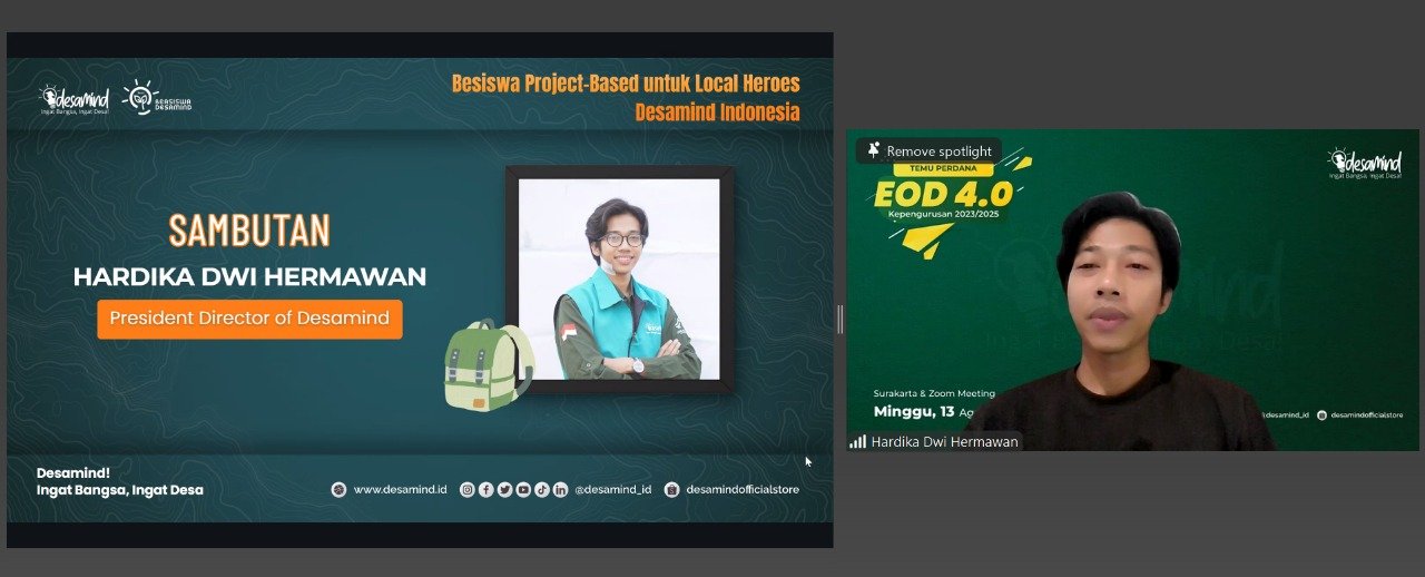 Desamind Indonesia Selenggarakan Kelas Pembekalan untuk Cetak Local Heroes Penggerak Desa