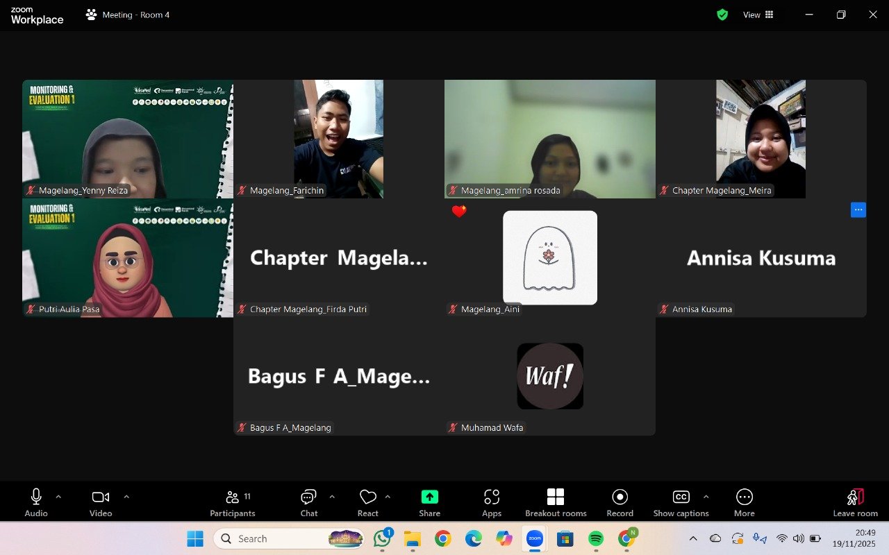 Monev 1 Desamind Chapter 2025/2026: Ruang Refleksi untuk Gerak yang Lebih Berdampak untuk Desa di Indonesia