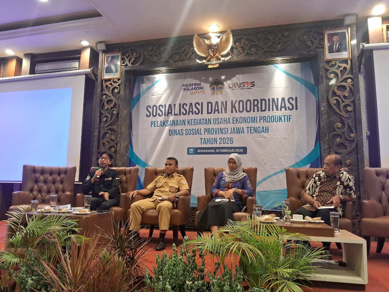 Dorong Pengentasan Kemiskinan, Dinsos Jateng Libatkan Desamind dalam Koordinasi Pelaksanaan Kegiatan Ekonomi Produktif