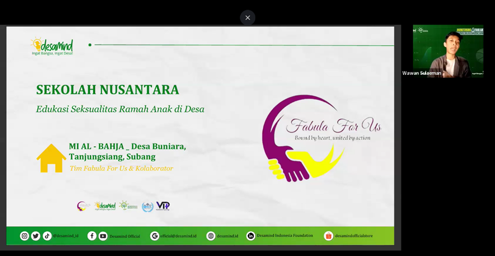 Monitoring dan Evaluasi Jadi Momentum Penguatan Proyek Sosial Awardee Beasiswa Desamind 5.0