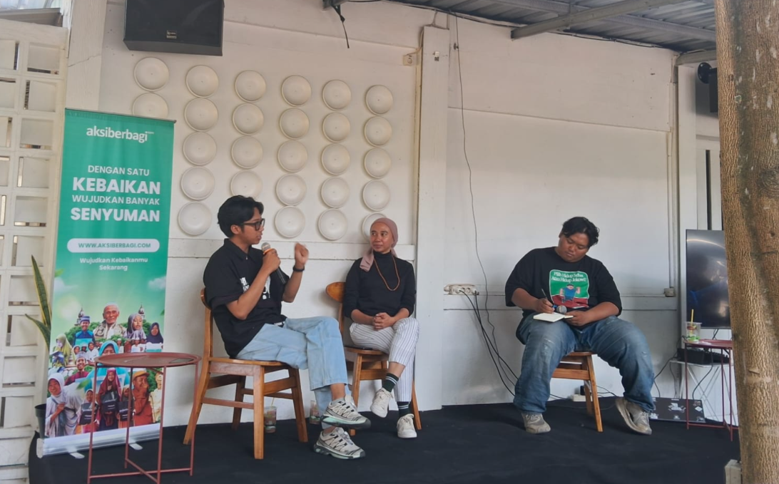 VOLUNTALK Aksiberbagi.com: Ketika Nongkrong Menjadi Ruang Belajar Kerelawanan