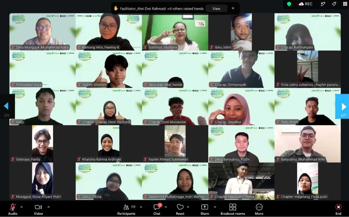 Desamind Indonesia Lantik 179 Perangkat Chapter Periode 2026/2027, Perkuat Peran Pemuda Membangun Desa